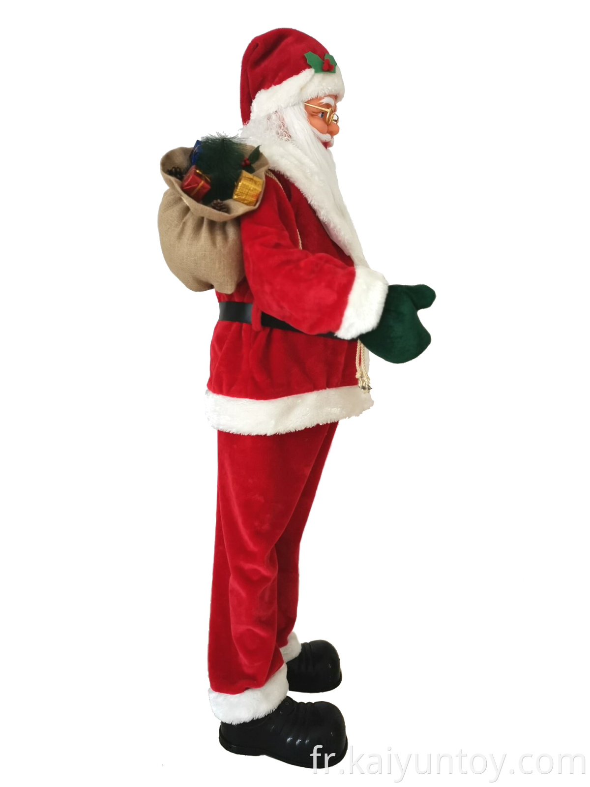 Santa Claus With Gift Bag